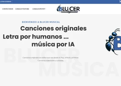 Proyecto Blucer  – Música por IA letras por humanos