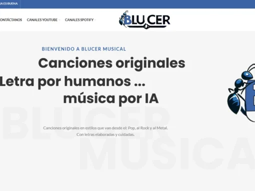 Proyecto Blucer  – Música por IA letras por humanos