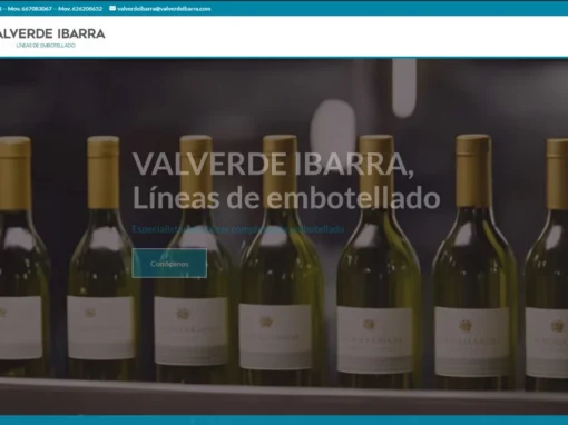 Valverde Ibarra – Líneas de embotellado